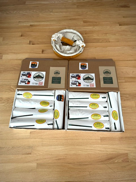 The Original Cassette Waste Bag™ (10 Pack with Tote)