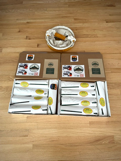 The Original Cassette Waste Bag™ (10 Pack with Tote)