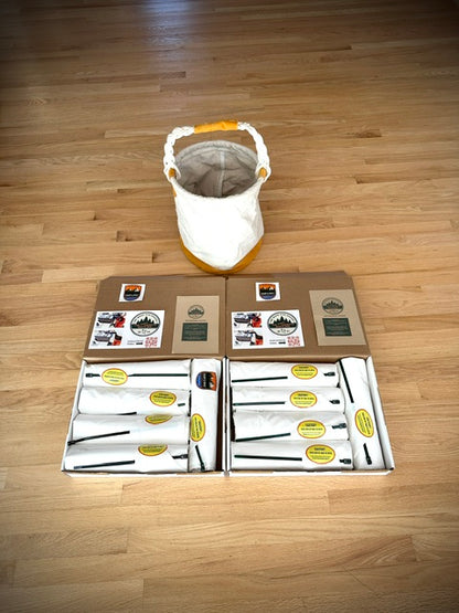 The Original Cassette Waste Bag™ (10 Pack with Tote)