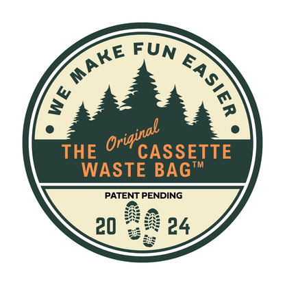 The Original Cassette Waste Bag™ (10 Pack with Tote)