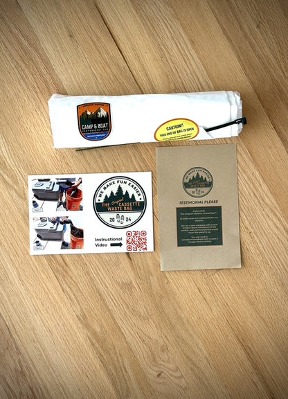 The Original Cassette Waste Bag™ (Single Sample)